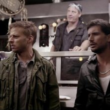 Tom Wlaschiha e Jan Fedder in Ohne Gnade, commedia tedesca del 2013