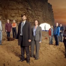 Broadchurch: una foto promozionale del cast della serie