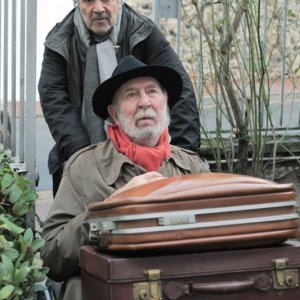 Jean-Pierre Marielle con Pierre Arditi in La fleur de l'age, del 2013