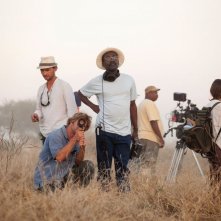 Grigris: il regista Mahamat-Saleh Haroun sul set