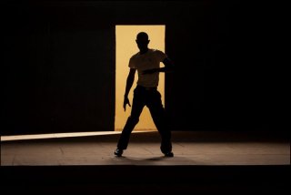 Grigris: Souleymane Démé in un momento del film
