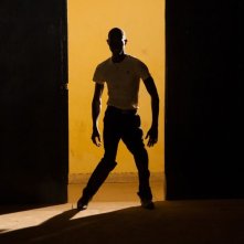 Grigris: Souleymane Démé in una suggestiva scena del film