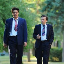 Jimmy P. (Psychotherapy of a Plains Indian): Benicio Del Toro con Mathieu Amalric in una scena del film