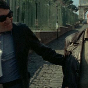 Le dernier des injustes: il regista Claude Lanzmann con Benjamin Murmelstein nel 1975 a Roma
