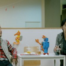 Like father, Like son: Lily Franky e Masaharu Fukuyama in una scena