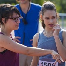 Sarah préfère la course: 	la regista Chloé Robichaud sul set con Sophie Desmarais