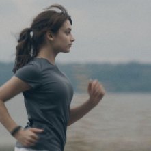 Sarah préfère la course: Sophie Desmarais in una scena tratta dal film