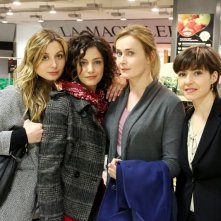 Una mamma imperfetta: foto promozionale di gruppo per le attrici protagoniste della fiction