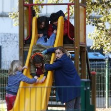 Una mamma imperfetta: Lucia Mascino in una scena del film nei panni della protagonista Chiara, una mamma indaffaratissima