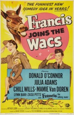 Francis Joins the WACS: la locandina del film