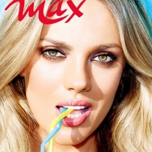 La modella Bar Paly su Max di maggio 2013