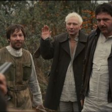 Bite the Dust: Maxim Vitorgan, Dmitry Kulichkov e Sergey Abroskin in una scena