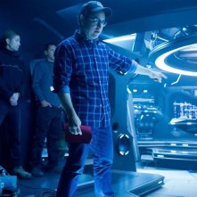 Il regista J.J. Abrams sul set di Into Darkness - Star Trek
