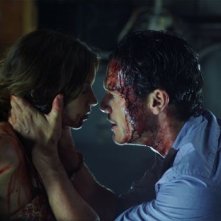 Luke Evans in No One Lives: una scena del film