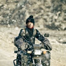 A Touch of Sin: Baoqiang Wang in una scena del film