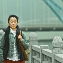 A Touch of Sin: la protagonista Zhao Tao in una scena del film