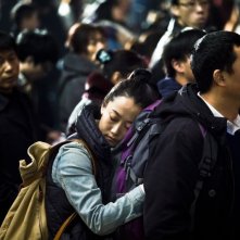 A Touch of Sin: Zhao Tao e Jiayi Zhang in una tenera scena del film