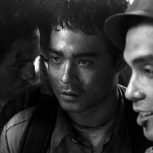 Death March: Sid Lucero in una scena tratta dal film