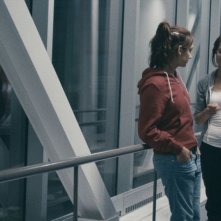 Sarah préfère la course: la protagonista Sophie Desmarais in una scena