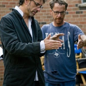 Inside Llewyn Davis: i registi Joel e Ethan Coen sul set