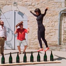 La fille du 14 juillet: Vimala Pons con Vincent Macaigne e Grégoire Tachnakian in una scena