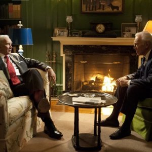 Muhammad Ali's Greatest Fight: Frank Langella e Christopher Plummer in una scena