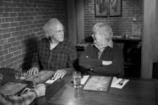 Nebraska: Bruce Dern e June Squibb in una scena del film