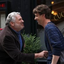 Smash: Harvey Fierstein e Christian Borle in una scena dell'episodio On Broadway