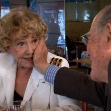 Un voyageur: Jeanne Moreau con Marcel Ophuls in una scena