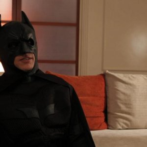 Peppe Coco sul set della web series Inside Batman