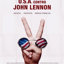 La locandina di U.S.A. contro John Lennon