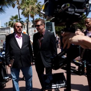 Seduced And Adandoned: il regista James Toback con Alec Baldwin sul set