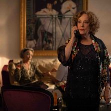 La protagonista del film Bernadette Lafont in una scena di Paulette