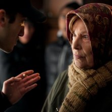 La protagonista del film Bernadette Lafont in una scena Paulette