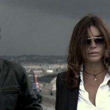 Nero infinito: Francesca Rettondini insieme a Rosario Petix in un'immagine del film