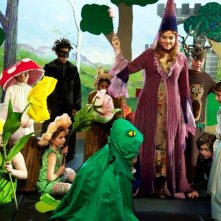 Quando meno te lo aspetti: Agnès Jaoui in una scena del film durante una recita di bambini