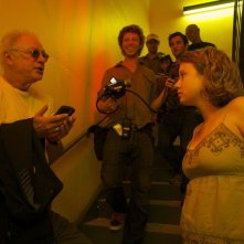 The Bay: il regista Barry Levinson sul set del film