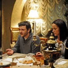 Child's Pose: Bogdan Dumitrache in una scena del film insieme a Ilinca Goia