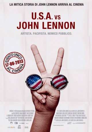 U.S.A. contro John Lennon: la locandina dell'evento cinematografico
