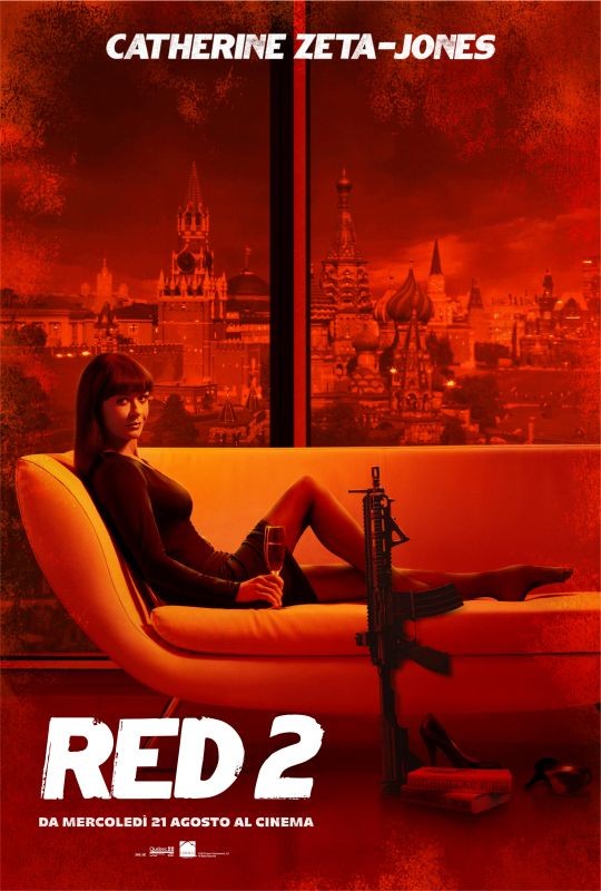 Red 2 Character Poster Italiano Per Catherine Zeta Jones 275668