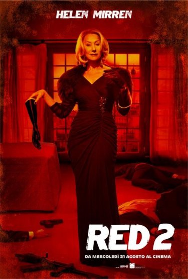 Red 2 : character poster italiano per Helen Mirren