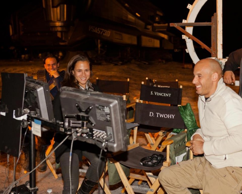 Vin Diesel Sul Set Del Fantascientifico Riddick 275609