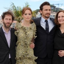 As I Lay Dying: il cast del film insieme al regista e interprete James Franco al photocall di Cannes 2013