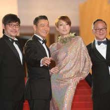 Blind Detective: Andy Lau e Sammi Cheng insieme a Johnnie To sul red carpet a Cannes 2013
