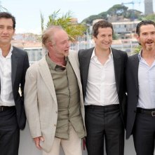 Blood ties: Clive Owen, Guillaume Canet, Billy Crudup e James Caan durante il photocall del film a Cannes 2013