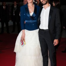 Festival di Cannes 2013 - Berenice Bejo sul red carpet con Tahar Rahim per presentare The Past