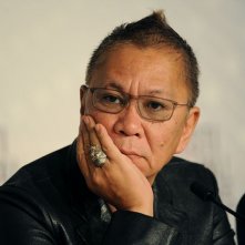 Shield of Straw: il regista Takashi Miike durante la conferenza stampa del film a Cannes 2013