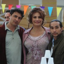 Una vita da sogno: Alessandro Paci con Annarita del Piano e Tim Man in una foto promozionale