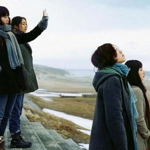 Le quattro protagoniste di Petal dance in una scena del film