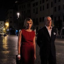 La Grande Bellezza: Isabella Ferrari con Toni Servillo in una scena del film